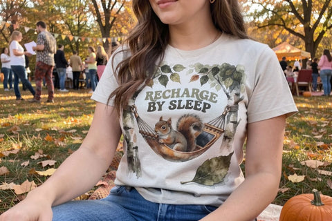 Sublimation Lazy Solarpunk Autumn Sloth Moods Quote Sublimation artnoy 