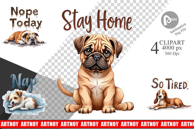 Sublimation Lazy Vibes Ugly Cute Dog Watercolor Quotes Sublimation artnoy 