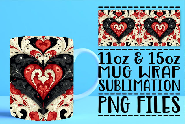 Sublimation Love Charm Mug Sublimation afrosvg 