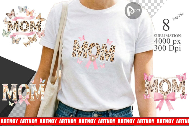 Sublimation Luxury Watercolor MOM Pearl Sublimation artnoy 