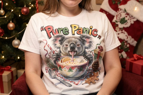 Sublimation Manic Festive Stress Meltdowns Quotes Sublimation artnoy 