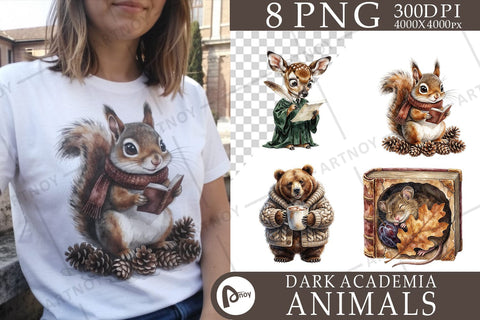 Sublimation Melancholic Nostalgic Cozy Animal Sublimation artnoy 