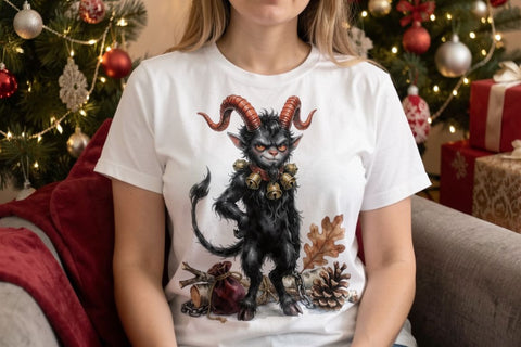 Sublimation Melancholic Sarcastic Krampus Kin Sublimation artnoy 