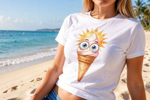 Sublimation Melting Sweet Snack Watercolor Sublimation artnoy 