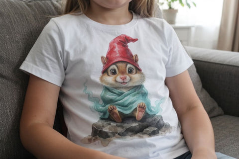 Sublimation Midnight Animal Familiar Spooky Gnomes Sublimation artnoy 