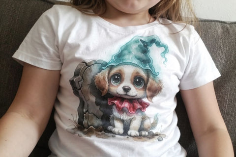 Sublimation Midnight Animal Familiar Spooky Gnomes Sublimation artnoy 