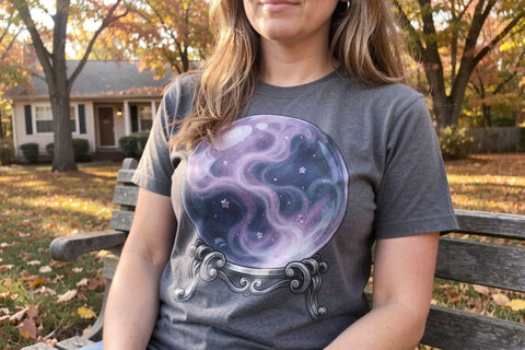 Sublimation Midnight Celestial Botanical Magic Sublimation artnoy 