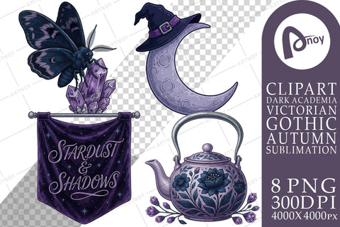 Sublimation Midnight Celestial Botanical Magic Sublimation artnoy 