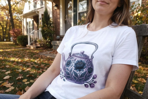 Sublimation Midnight Celestial Botanical Magic Sublimation artnoy 