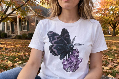 Sublimation Midnight Celestial Botanical Magic Sublimation artnoy 