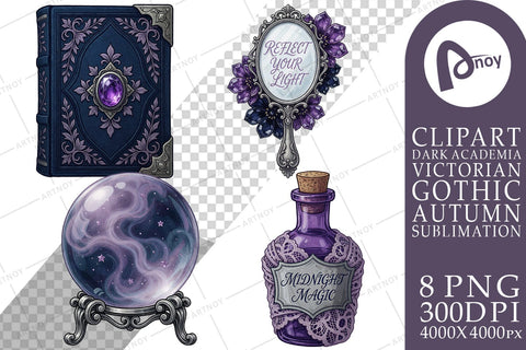 Sublimation Midnight Celestial Botanical Magic Sublimation artnoy 