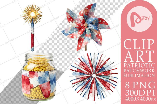 Sublimation Midnight Sparkle Patchwork Watercolor Sublimation artnoy 