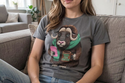 Sublimation Mistletoe Multiplayer Cocoa Crew Sublimation artnoy 