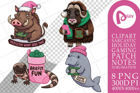 Sublimation Mistletoe Multiplayer Cocoa Crew Sublimation artnoy 