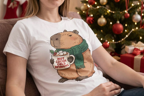Sublimation Mistletoe Side Eye Sarcastic Pets Sublimation artnoy 