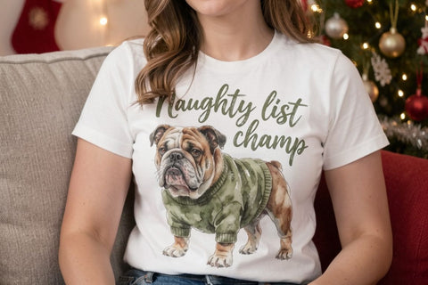 Sublimation Moody Sarcastic Christmas Pets Watercolor SVG artnoy 
