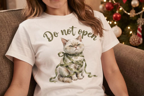 Sublimation Moody Sarcastic Christmas Pets Watercolor SVG artnoy 