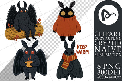Sublimation Mothman Pumpkin Spice Naive Sublimation artnoy 