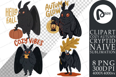Sublimation Mothman Pumpkin Spice Naive Sublimation artnoy 