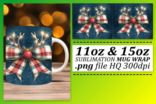 Sublimation mug wraps, enhance your drinkware collection! , Xmas Sublimation afrosvg 