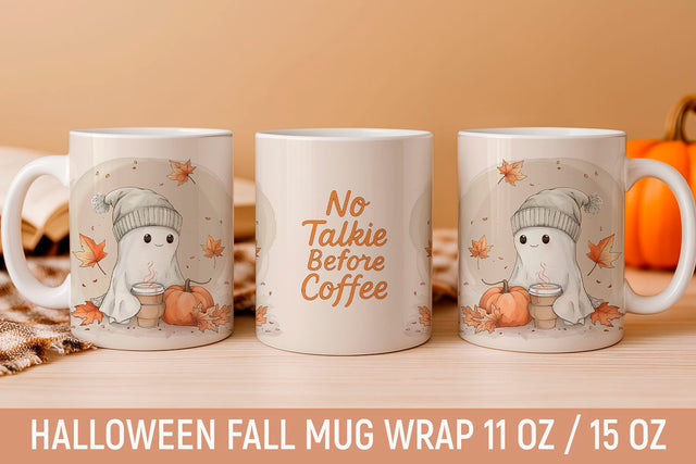 Sublimation Mug Wraps for Halloween – 11 oz & 15 oz Designs Sublimation KMarinaDesign 