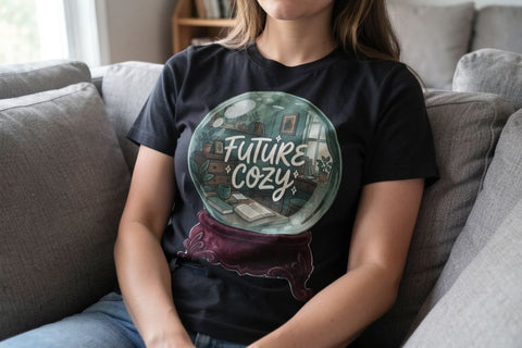 Sublimation Mystical Midnight Cozy Study Art Sublimation artnoy 