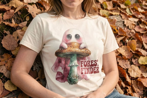 Sublimation Mystical Woodland Campfire Ghosts Sublimation artnoy 