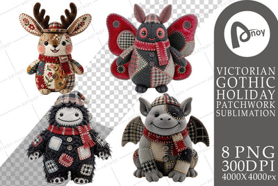 Sublimation Mythic Winter Cryptid Plushies Sublimation artnoy 