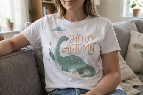 Sublimation Nessie Cozy Autumn Pond Life Sublimation artnoy 