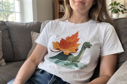 Sublimation Nessie Cozy Autumn Pond Life Sublimation artnoy 