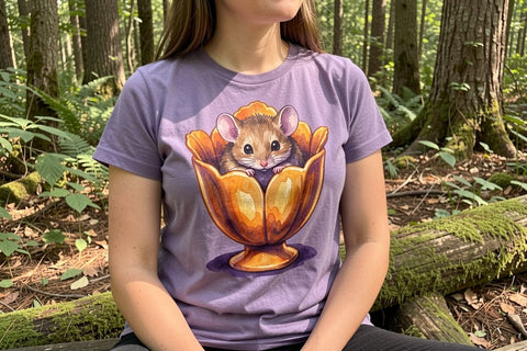Sublimation Nocturnal Forest Glimmer Watercolor Sublimation artnoy 