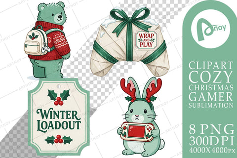 Sublimation North Pole Handheld Gaming Heroes Sublimation artnoy 