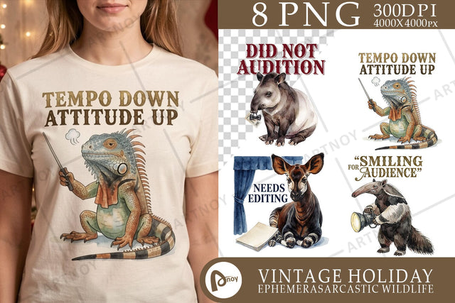 Sublimation Nutcracker Theatre Backstage Animals Sublimation artnoy 
