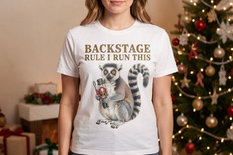 Sublimation Nutcracker Theatre Backstage Animals Sublimation artnoy 