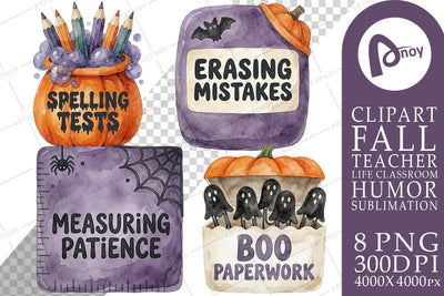 Sublimation October Classroom Spook Teacher Art Sublimation artnoy 