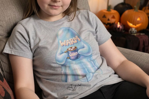 Sublimation Pajama Party Bedtime Spooky Phantoms Sublimation artnoy 
