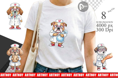 Sublimation Panic Mode Dog Nurse Prints Sublimation artnoy 