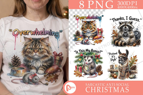 Sublimation Passive-Aggressive Holiday Quotes Sublimation artnoy 