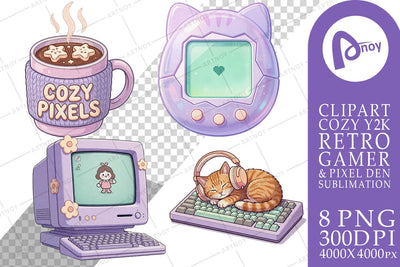 Sublimation Pastel Lavender Cozy Gamer Sublimation artnoy 