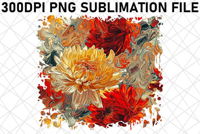 Sublimation Patterns in Full Bloom Sublimation afrosvg 