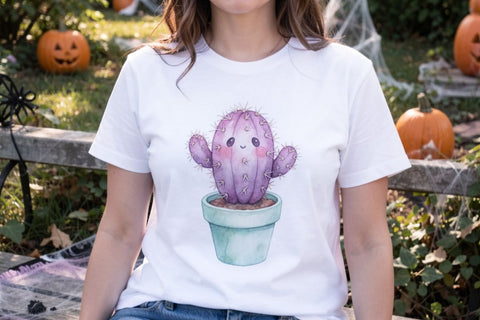 Sublimation Playful Haunted Botanical Halloween SVG artnoy 