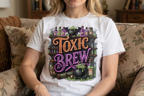 Sublimation Playful Hysterical Spooky Halloween Typography Sublimation artnoy 