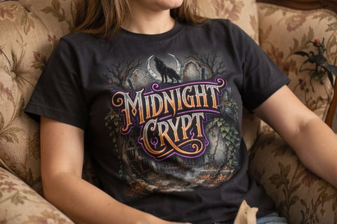 Sublimation Playful Hysterical Spooky Halloween Typography Sublimation artnoy 