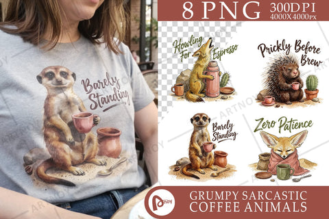 Sublimation Prickly Desert Dwellers Morning Brew Quote Sublimation artnoy 