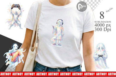 Sublimation Pro Esports Gamer Ghost Sublimation artnoy 