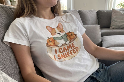 Sublimation Pumpkin Patch Pup Shenanigans Sublimation artnoy 