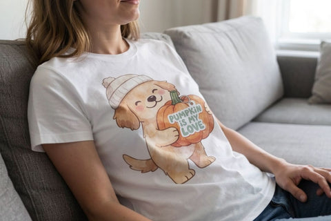 Sublimation Pumpkin Patch Pup Shenanigans Sublimation artnoy 