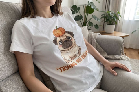 Sublimation Pumpkin Patch Pup Shenanigans Sublimation artnoy 
