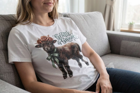 Sublimation Quirky Gothic Barnyard Band Animals Sublimation artnoy 
