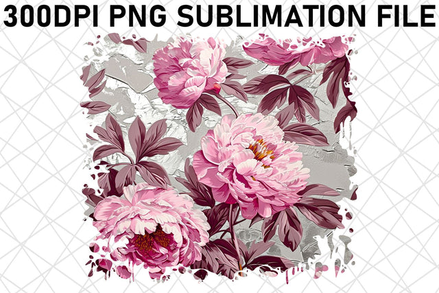 Sublimation-Ready Blossom Patterns Sublimation afrosvg 